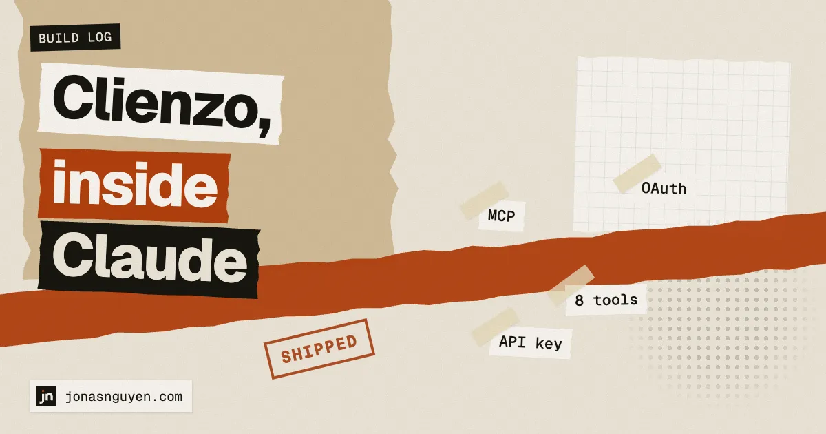 Collage illustration: “Clienzo, inside Claude”