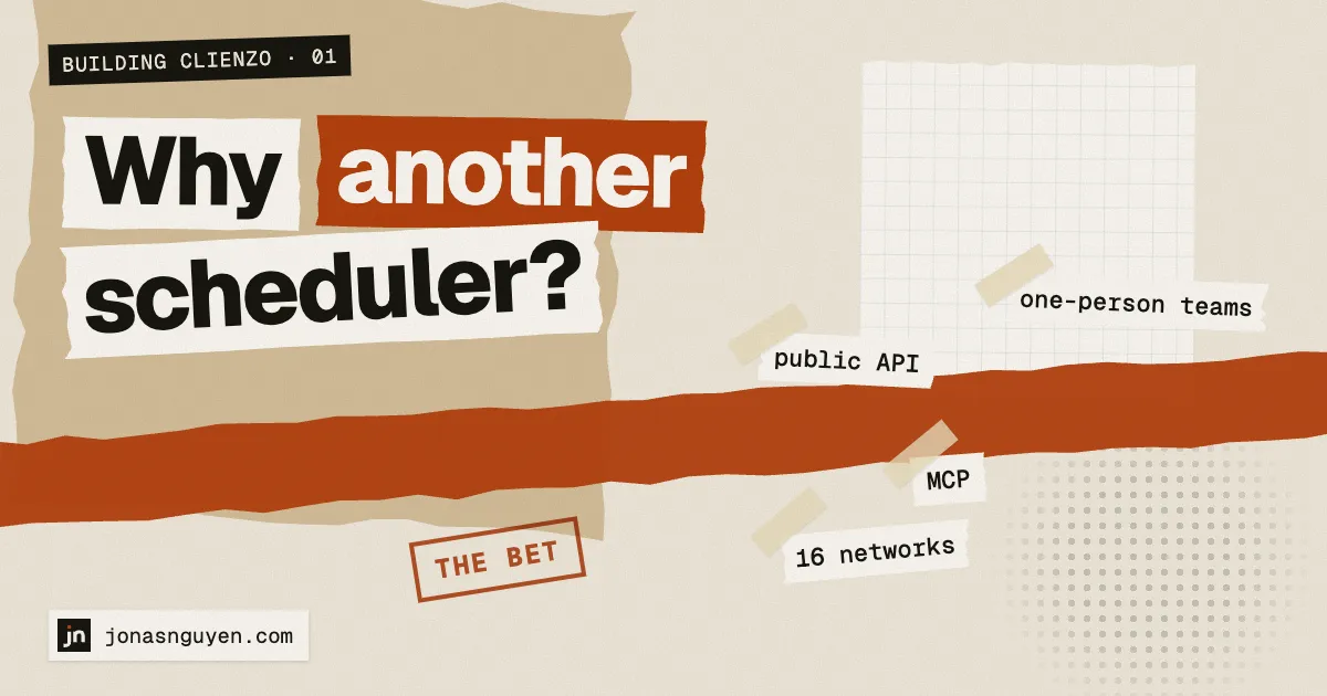 Collage illustration: “Why another scheduler?”